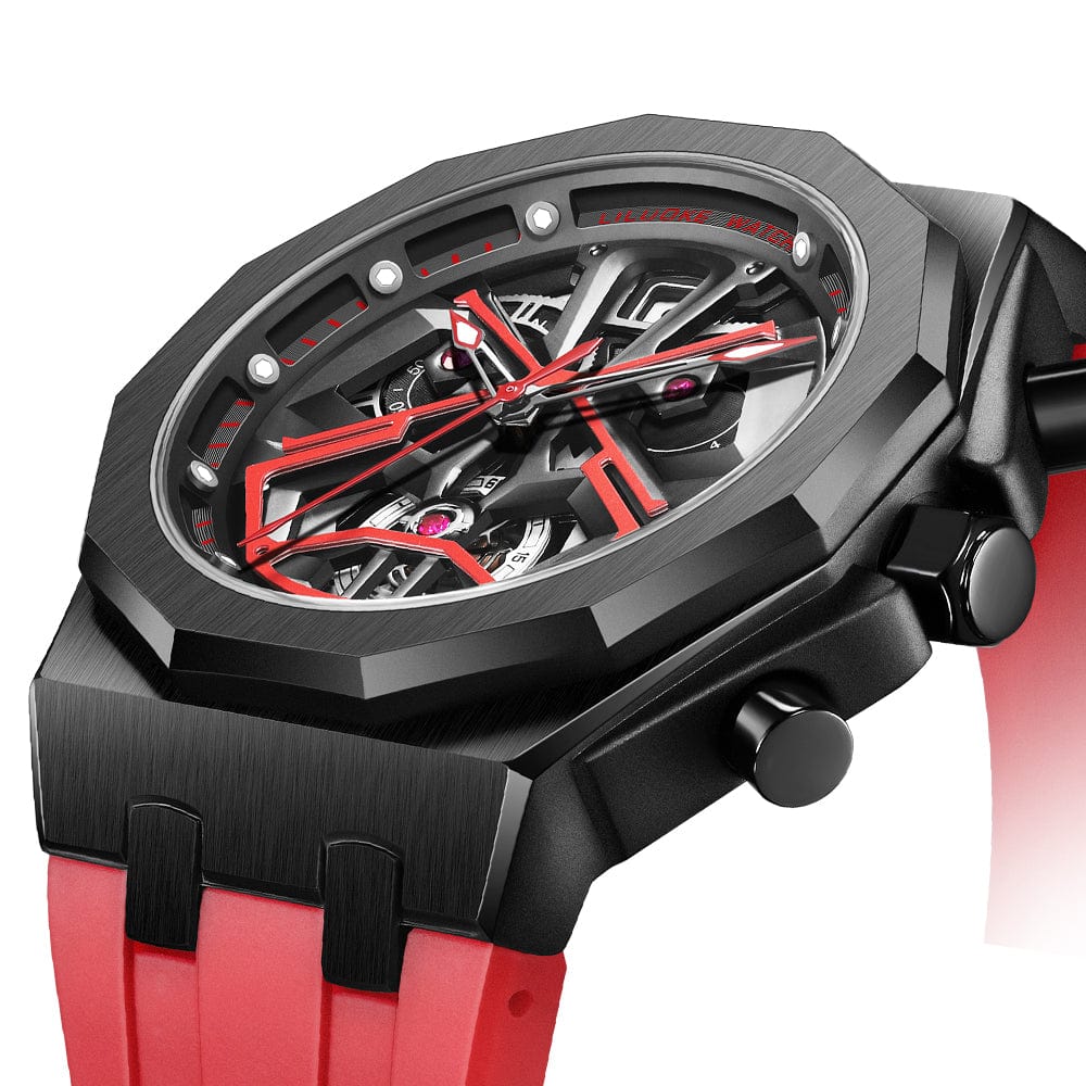 Die Voyager Elite – Schwarzgold (42 mm)